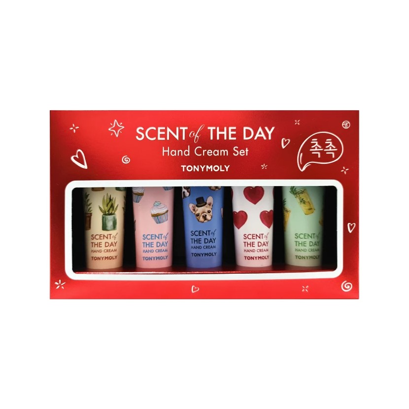 TONYMOLY - 2020 Xmas Scent of The Day Hand Cream Set