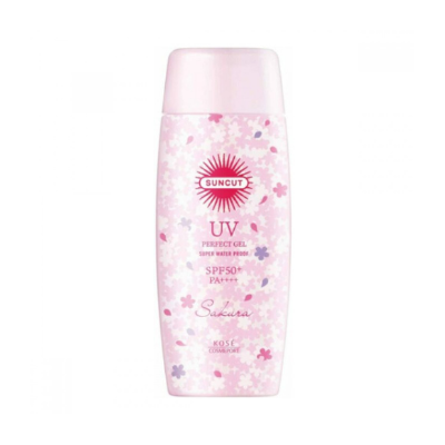 Kose  Suncut UV Perfect Gel Super Water Proof SPF 50+ PA++++ Sakura Edition 