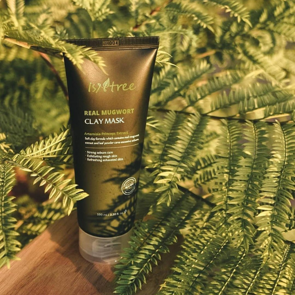 Isntree Real Mugwort Clay Mask