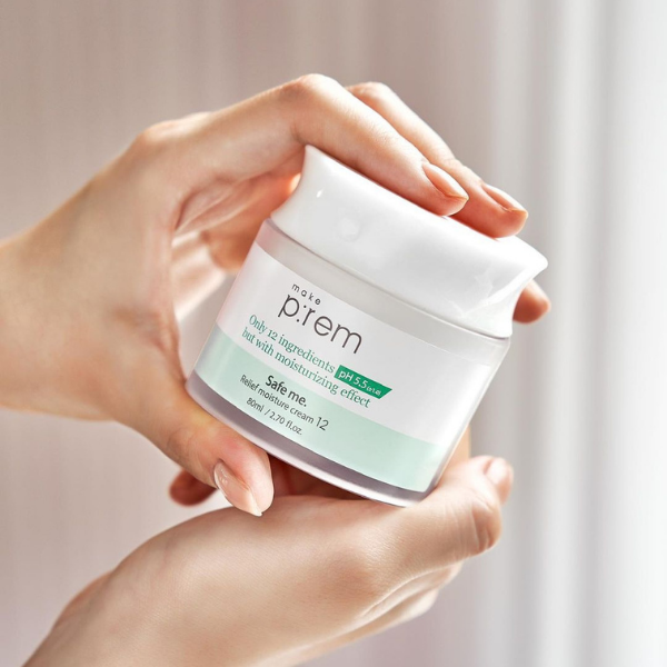 make p:rem Safe me. Relief Moisture Cream 12