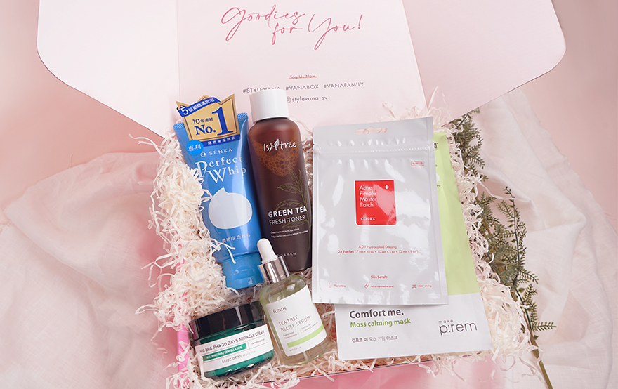 Stylevana Vana Beauty Box for acne skin