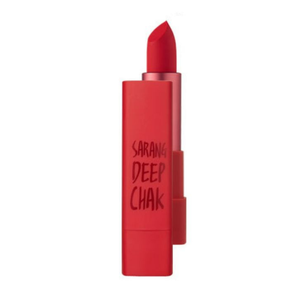 MACQUEEN Air Deep Kiss Lipstick (Pink Red)