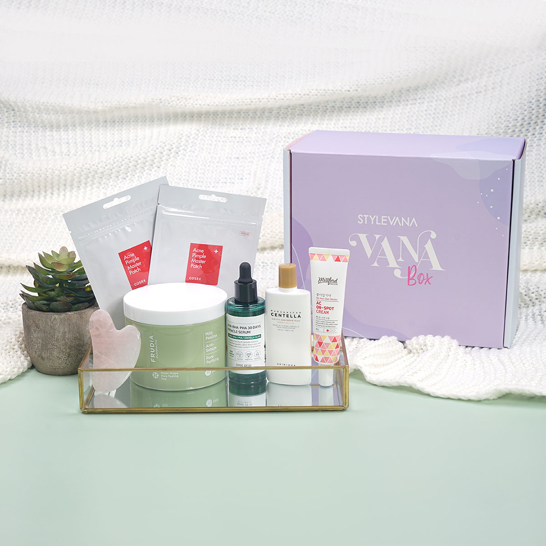 Stylevana Vana Beauty Box for acne skin
