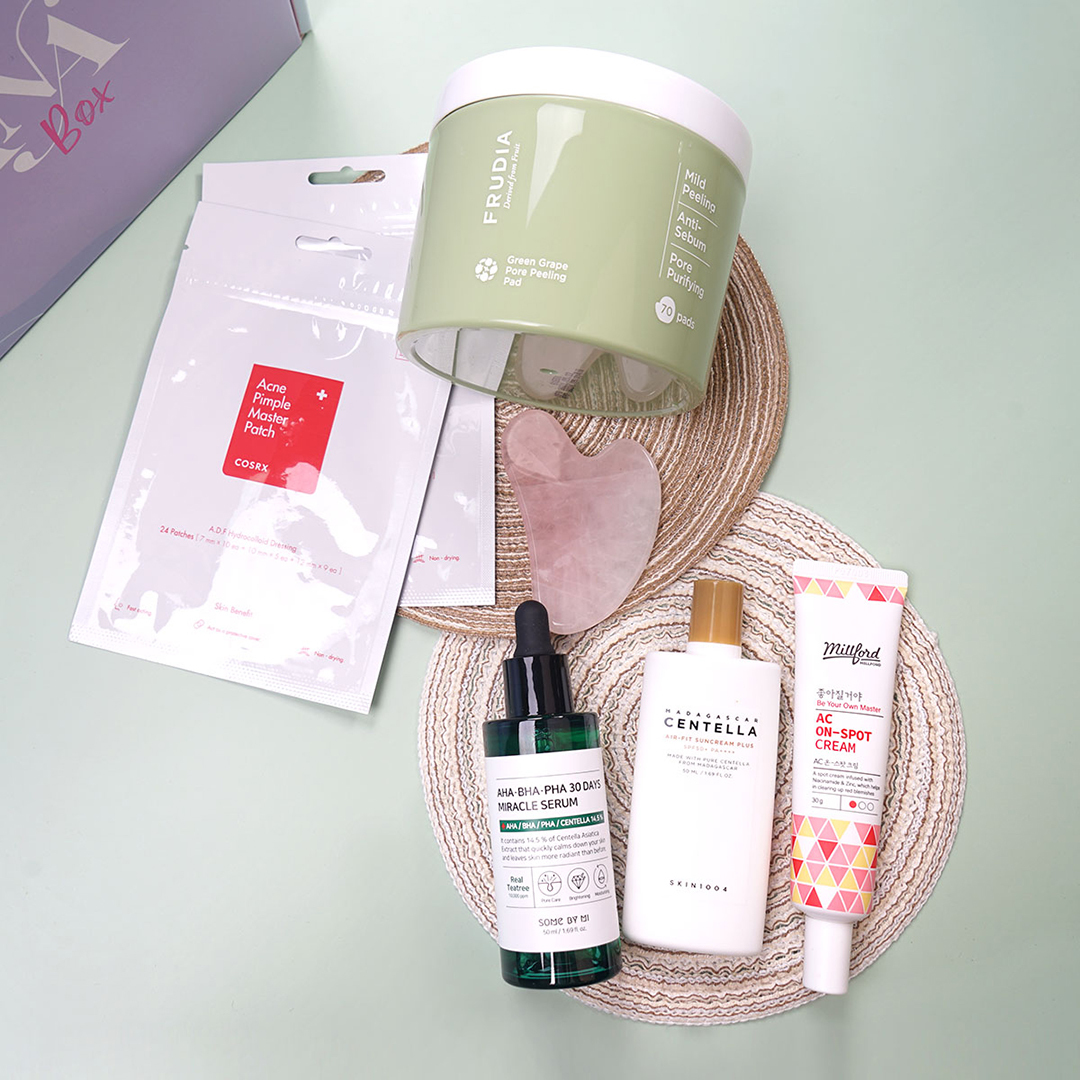 Stylevana Vana Beauty Box for acne skin