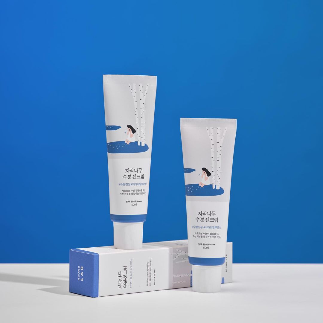 Round Lab Birch Juice Moisturizing Sun Cream