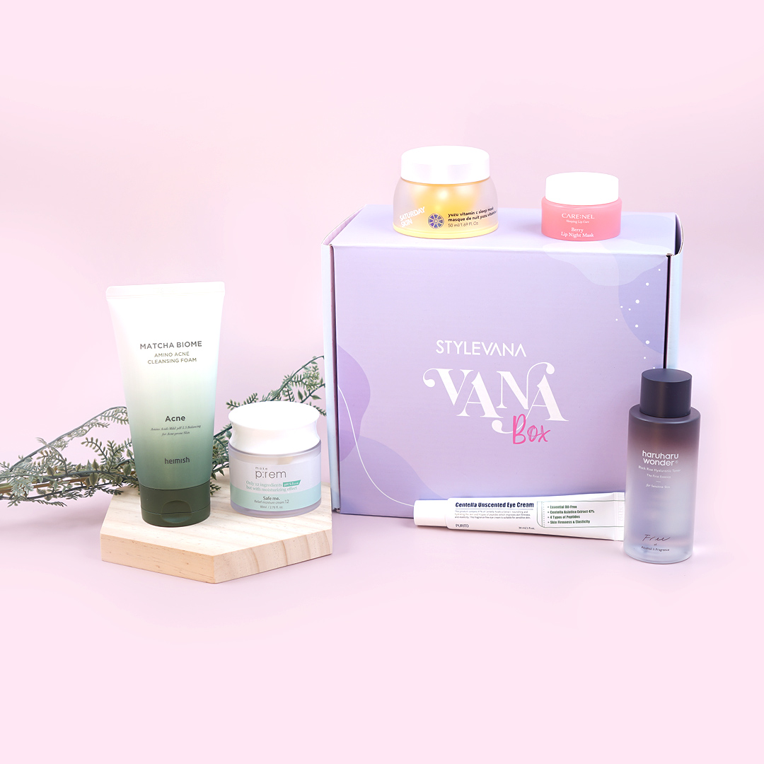 Stylevana Vana Beauty Box vegan beauty