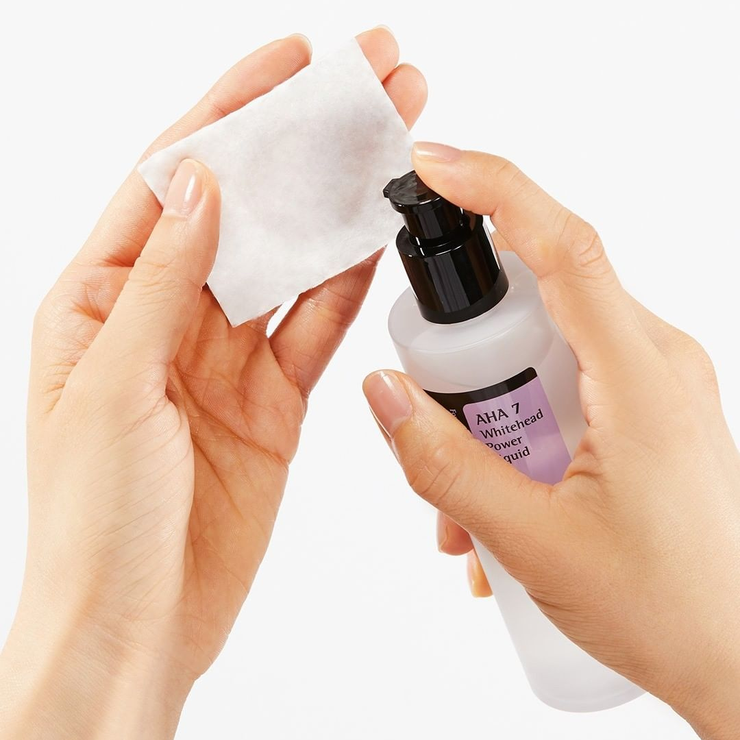 cosrx aha whitehead power liquid