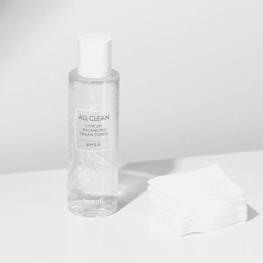 heimish all clean low ph balancing vegan toner