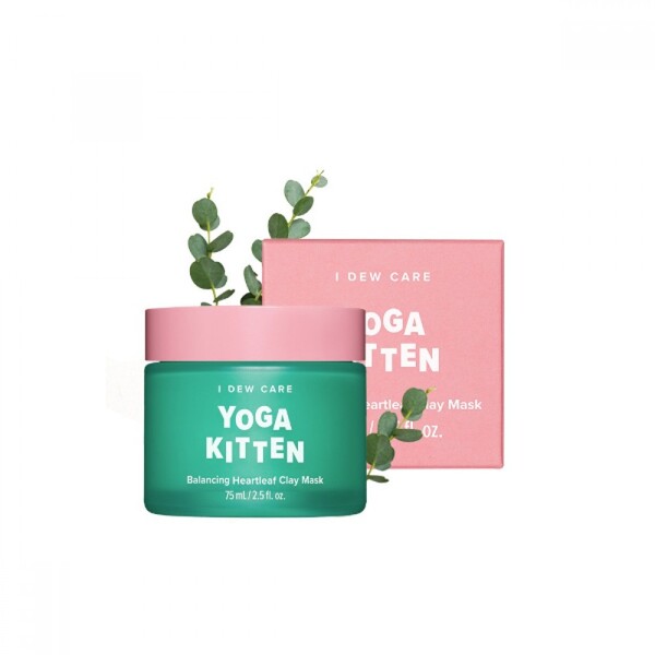I DEW CARE - Yoga Kitten Balancing Heartleaf Clay Mask