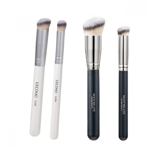 MissLady - Foundation & Concealer Brush Set - 2pcs/1 Set