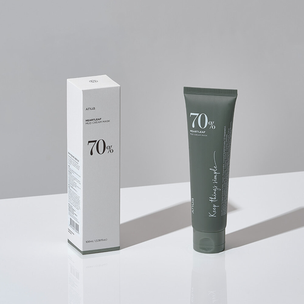 ANUA - Heartleaf 70% Mud Cream Mask