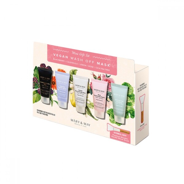 Mary&May - Vegan Wash Off Mask Mini Gift Set