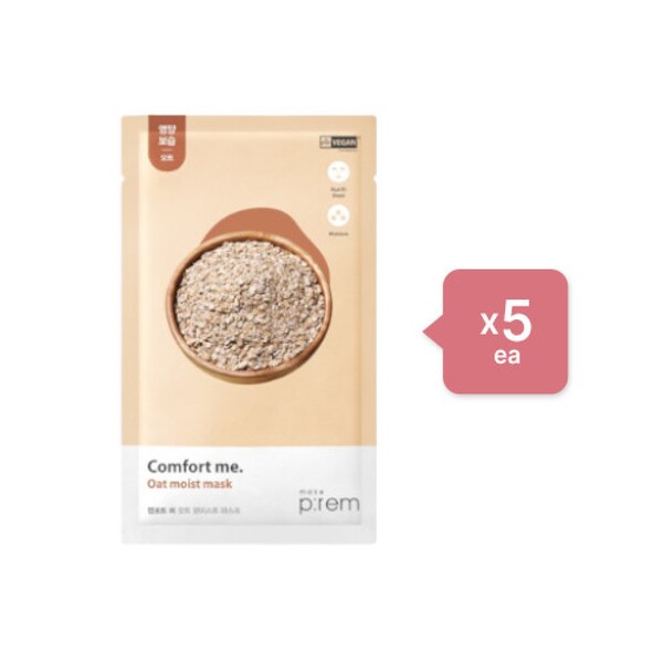 make p:rem - Comfort Me. Oat Moist Mask - 1pc (5ea) Set