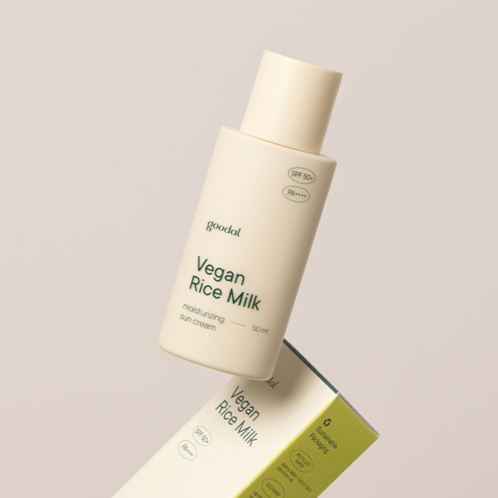 Goodal - Vegan Rice Milk Moisturizing Sun Cream SPF50+ PA++++