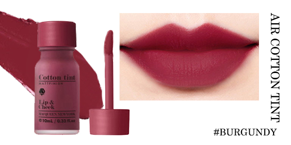 MACQUEEN - Air Cotton Tint - 10ml - Burgundy