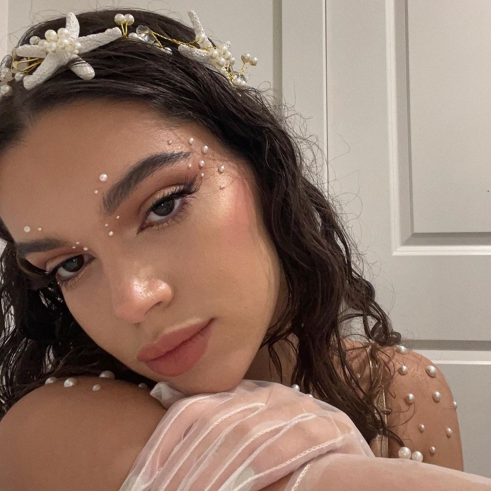 siren halloween makeup look