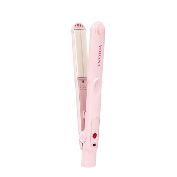 VODANA - Soft Bar Flat Iron Free Volt (100-240V) - 1pc - Pink Vanilla
