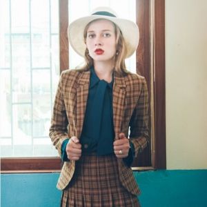  MsBlossom - Plaid Blazer 