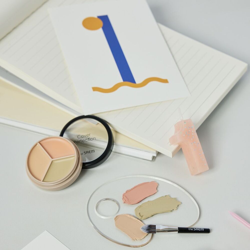 The Saem - Cover Perfection Triple Pot Concealer