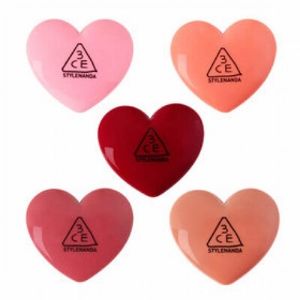 3CE - Heart Pot Lip Balm