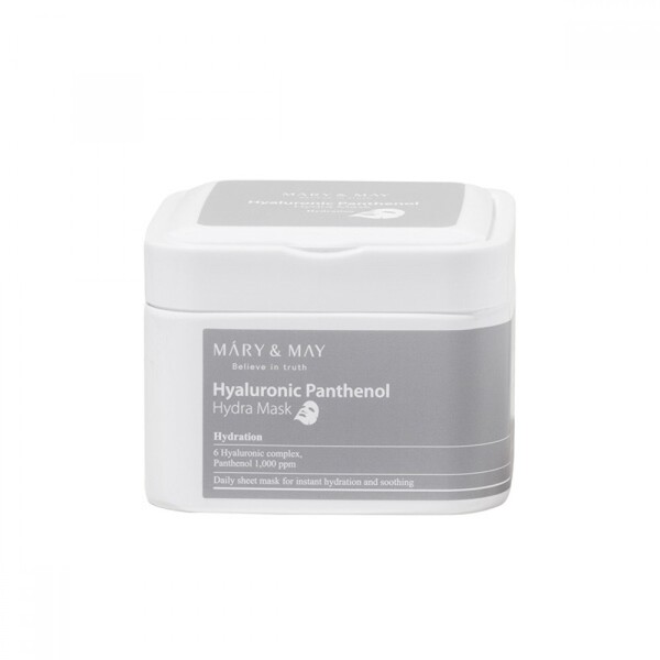 Mary&May - Hyaluronic Panthenol Hydra Mask - 30pcs/400g