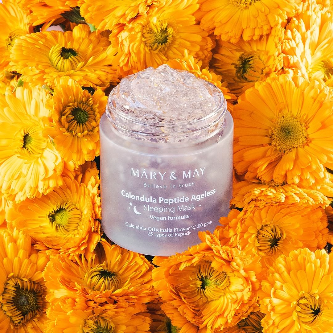 Mary&May Calendula Peptide Ageless Sleeping Mask