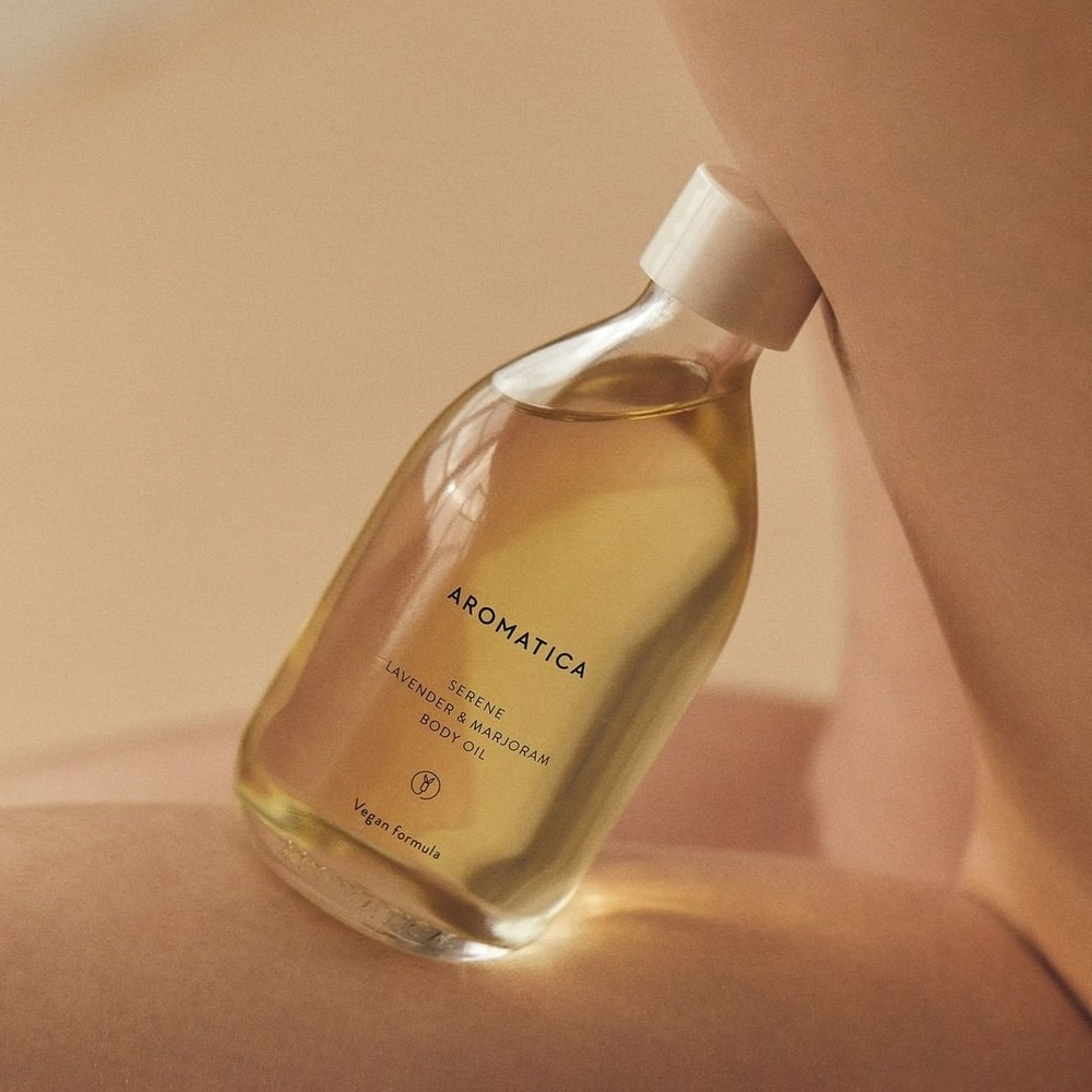 aromatica - Serene Body Oil Lavender & Marjoram - 100ml