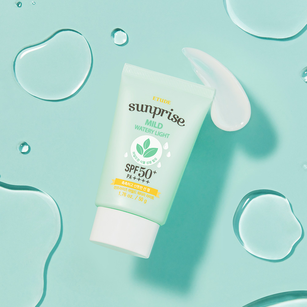 ETUDE - Sunprise Mild Watery Light Sunscreen SPF 50+ PA++++
