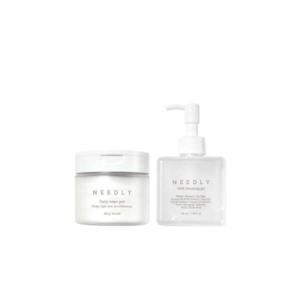 NEEDLY - Daily Toner Pad + Mild Cleansing Gel