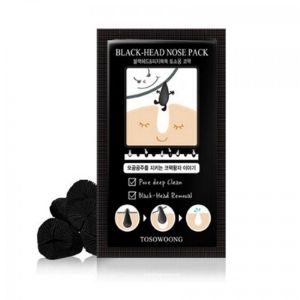 TOSOWOONG - Blackhead & Sebum Out Nose Pack - 8pcs