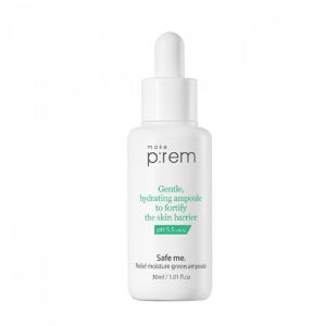 make p:rem - Safe me. Relief moisture green ampoule 
