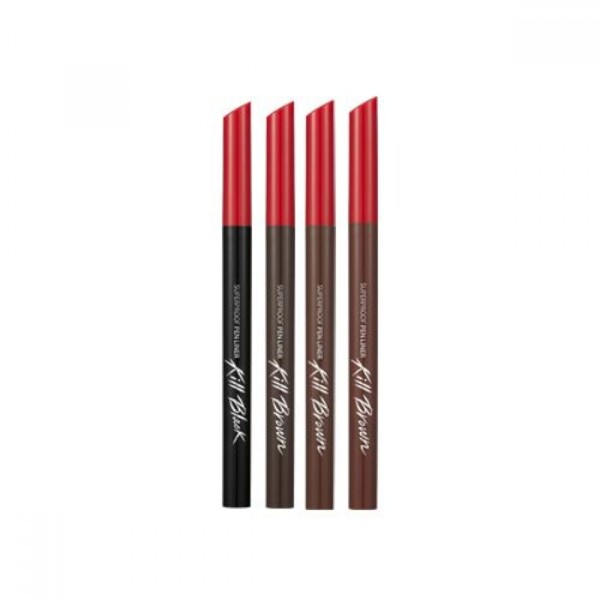 CLIO - Superproof Pen Liner Kill Black, Kill Brown - 0.55ml