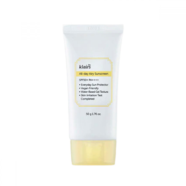 Dear, Klairs - All-day Airy Sunscreen SPF50+ PA++++