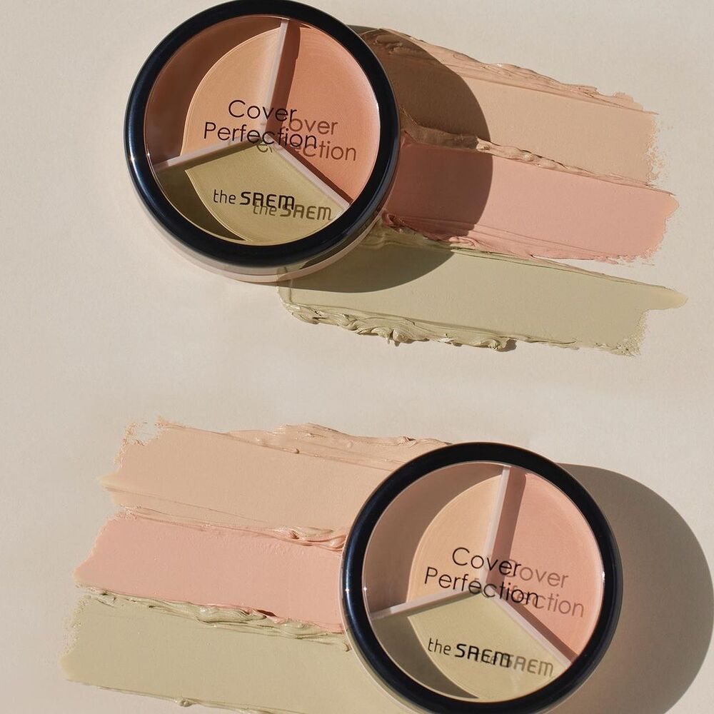 The Saem - Cover Perfection Triple Pot Concealer