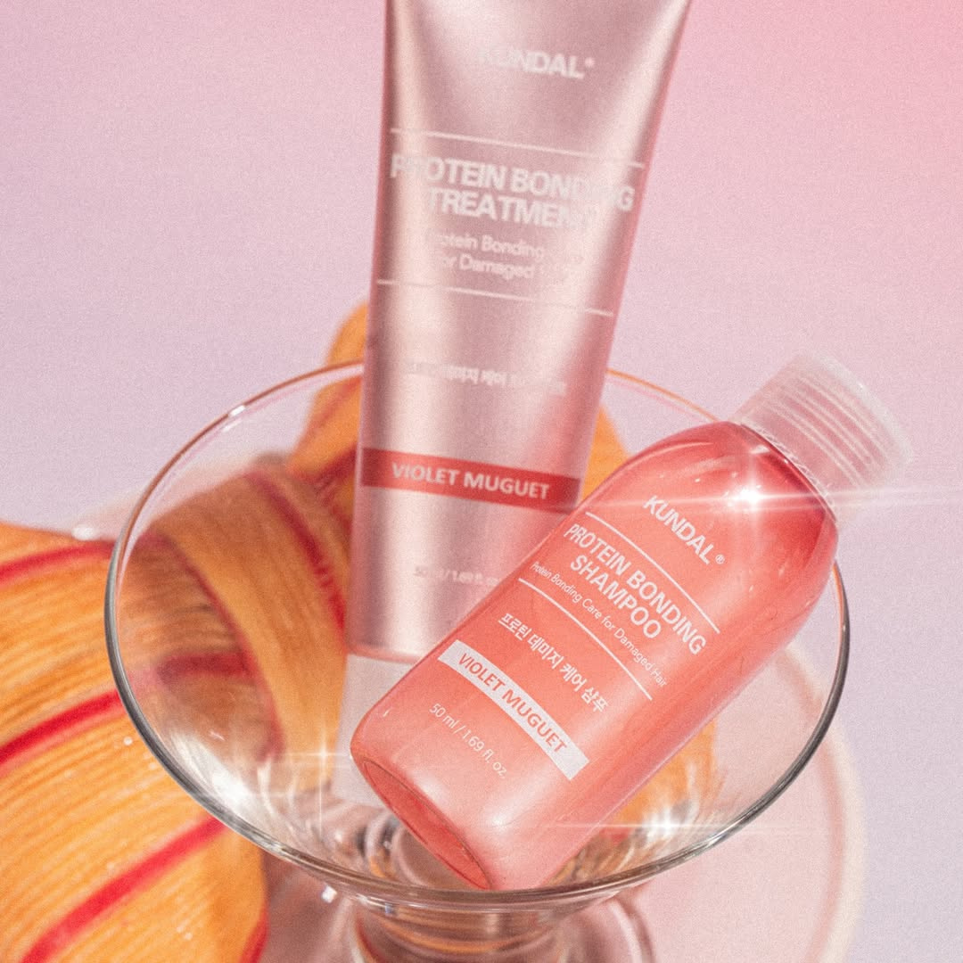 KUNDAL Protein Bonding Shampoo in Violet Muguet