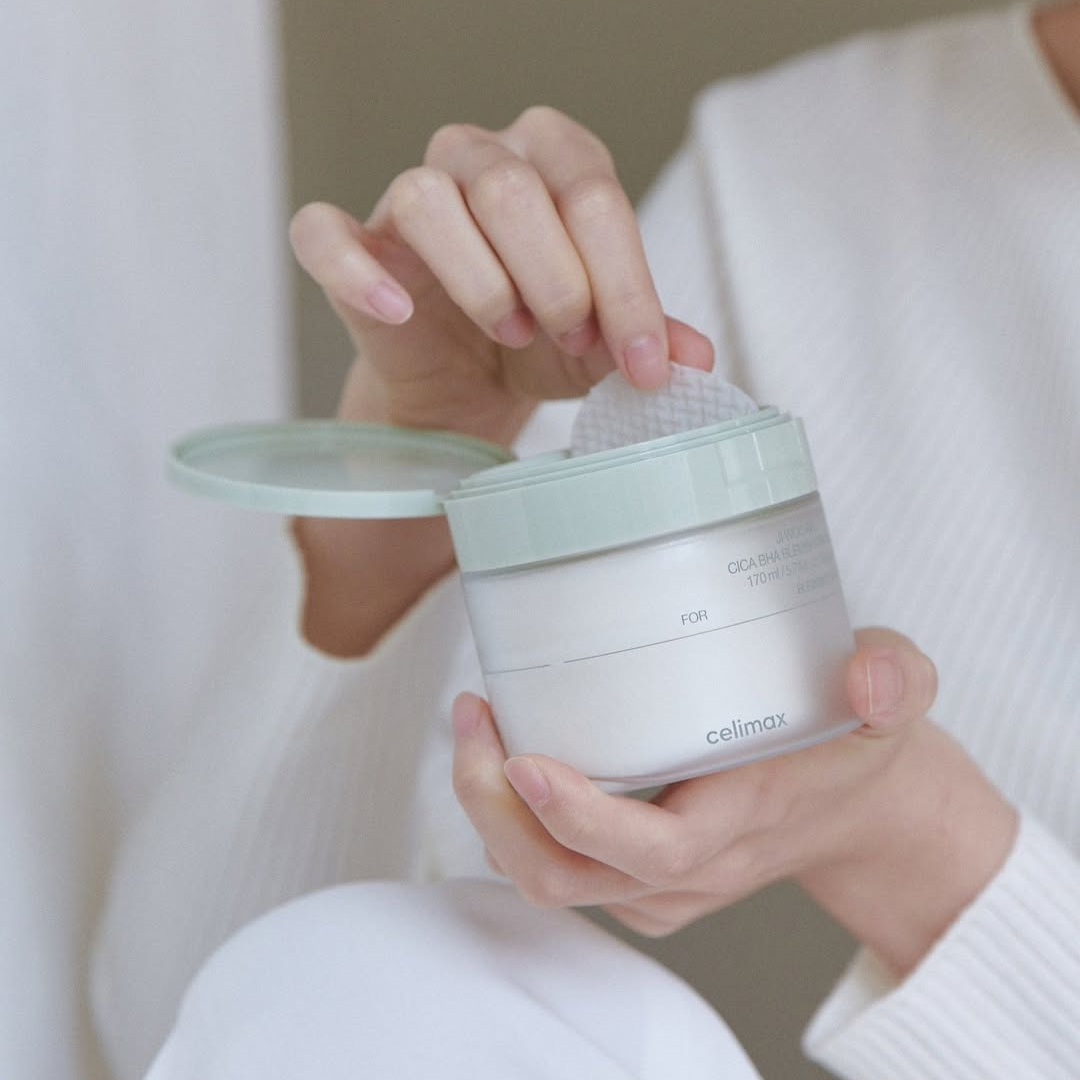 CELIMAX - Ji Woo Gae Cica BHA Blemish Toner Pad