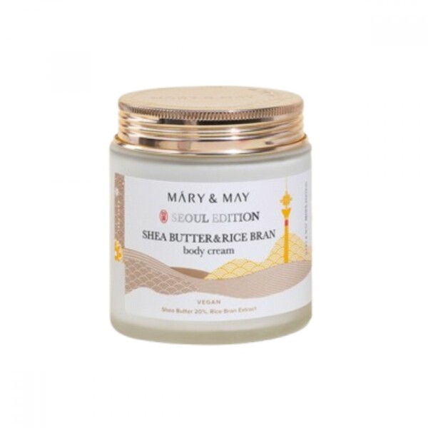 Mary&May - Shea Butter & Rice Bran Body Cream Seoul Edition