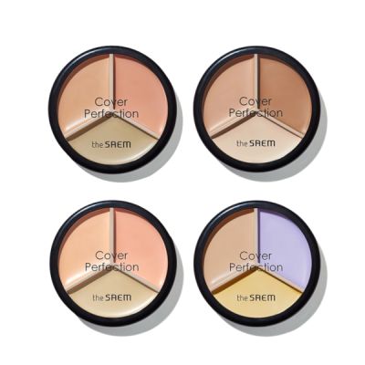 The Saem - Cover Perfection Triple Pot Concealer