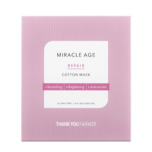  THANK YOU FARMER - Miracle Age Repair Cotton Mask