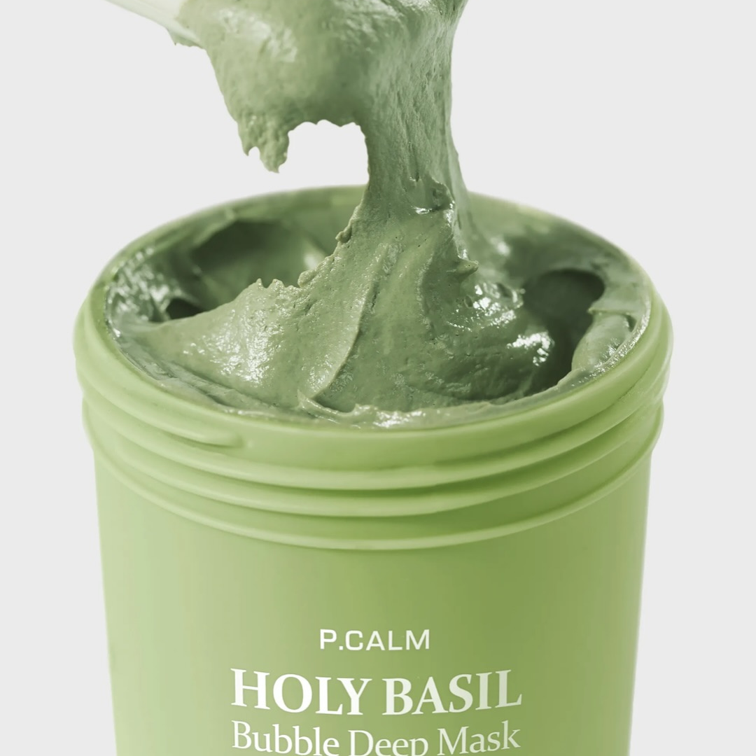 P.CALM - Holy Basil Bubble Deep Mask